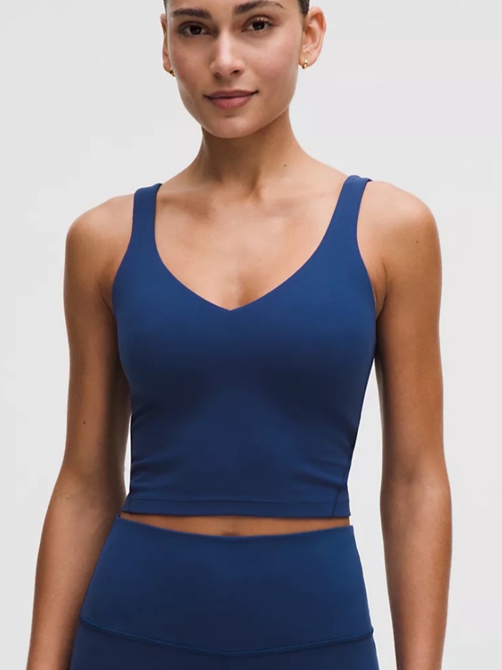 lululemon Align™ Tank Top Light Support, A/B Cup Clubhouse Blue Size 6